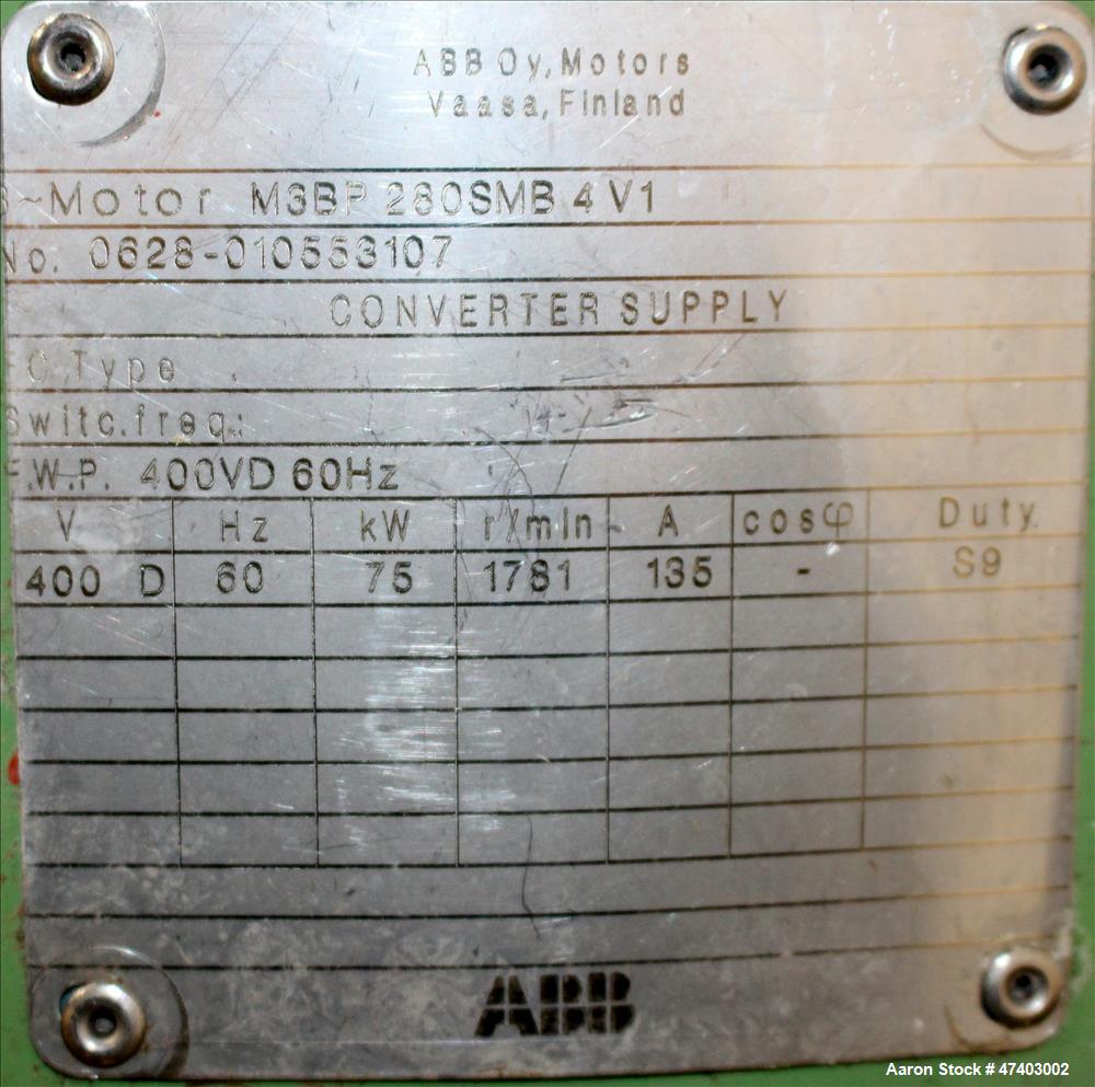 Used Westfalia Desludger Disc Centrifuge, Model GSE-200-06-777