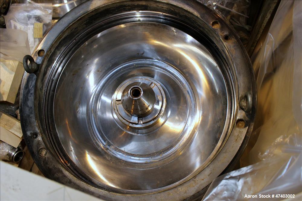 Used Westfalia Desludger Disc Centrifuge, Model GSE-200-06-777