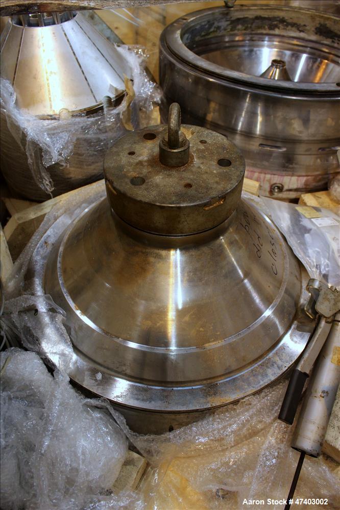 Used Westfalia Desludger Disc Centrifuge, Model GSE-200-06-777