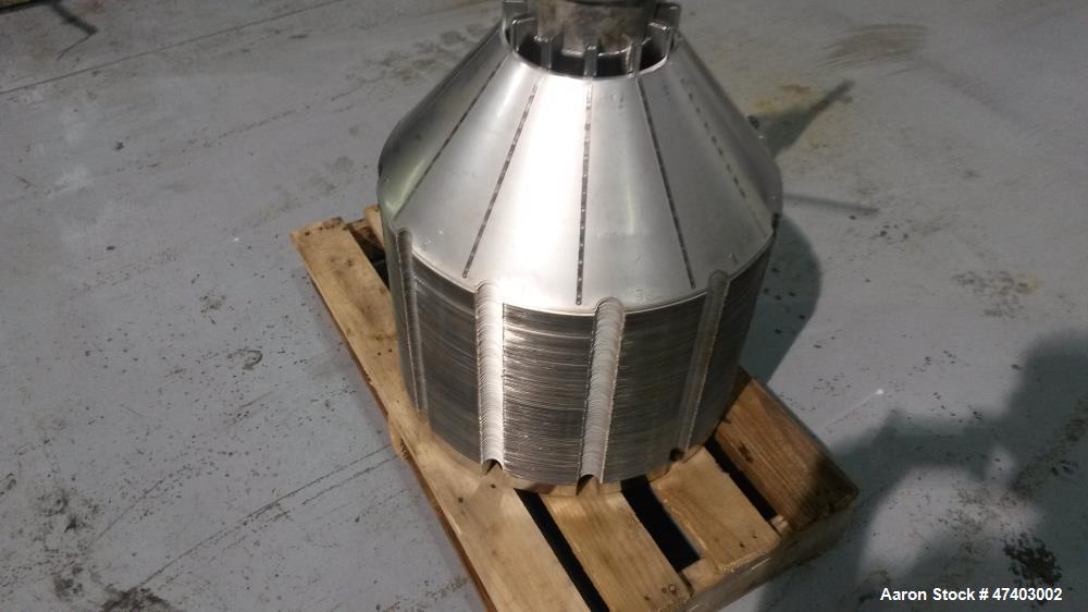 Used Westfalia Desludger Disc Centrifuge, Model GSE-200-06-777