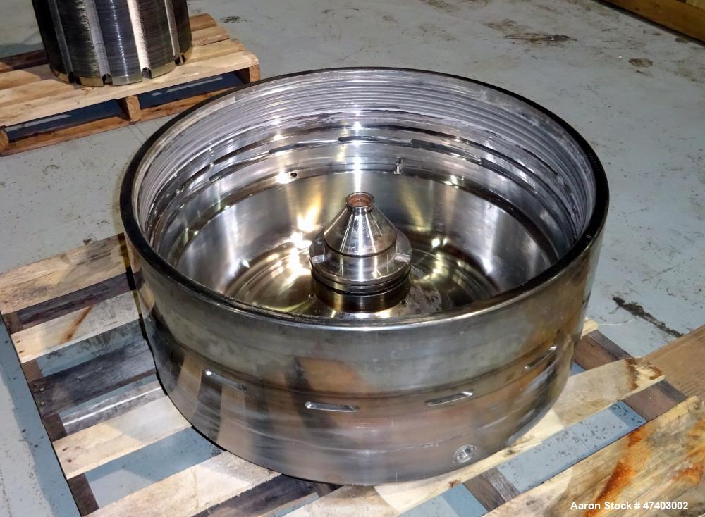 Used Westfalia Desludger Disc Centrifuge, Model GSE-200-06-777