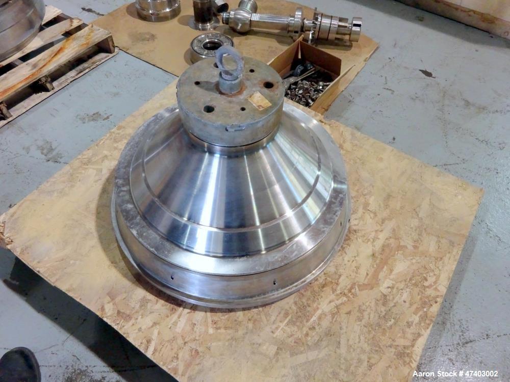 Used Westfalia Desludger Disc Centrifuge, Model GSE-200-06-777