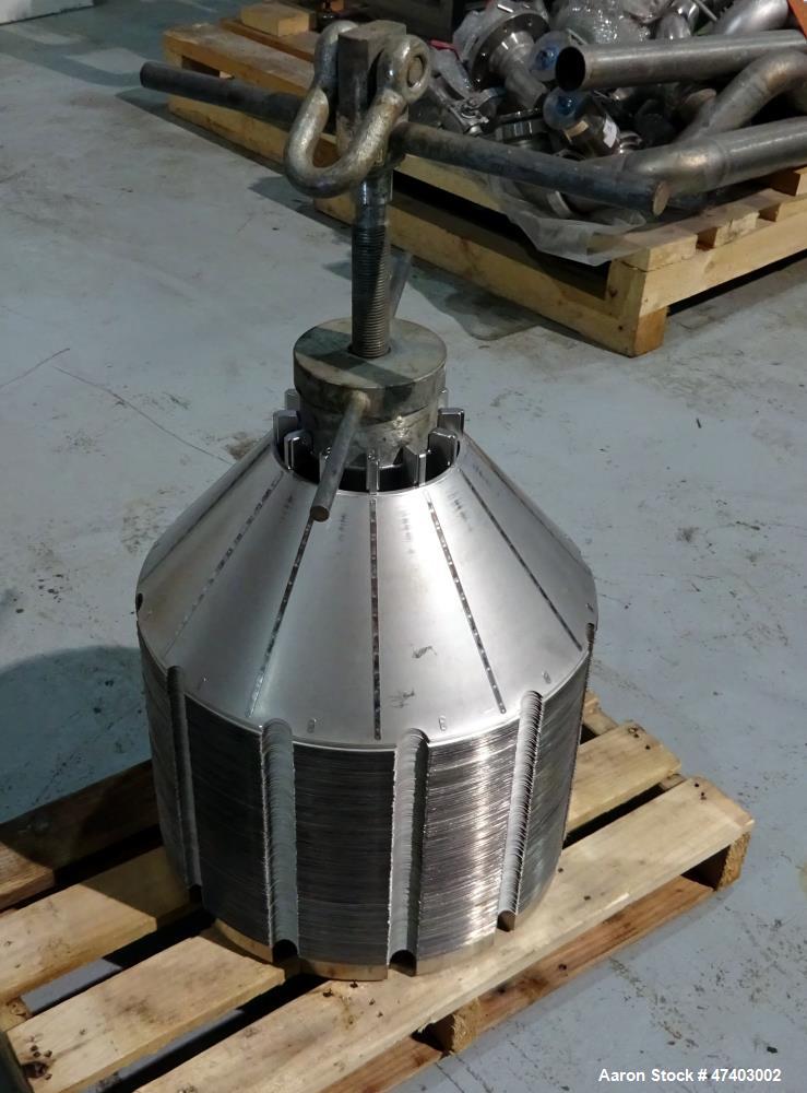 Used Westfalia Desludger Disc Centrifuge, Model GSE-200-06-777