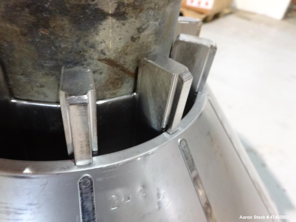 Used Westfalia Desludger Disc Centrifuge, Model GSE-200-06-777