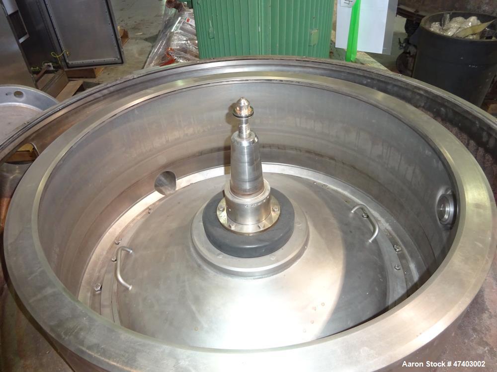 Used Westfalia Desludger Disc Centrifuge, Model GSE-200-06-777
