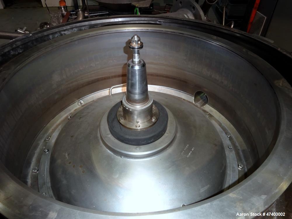 Used Westfalia Desludger Disc Centrifuge, Model GSE-200-06-777