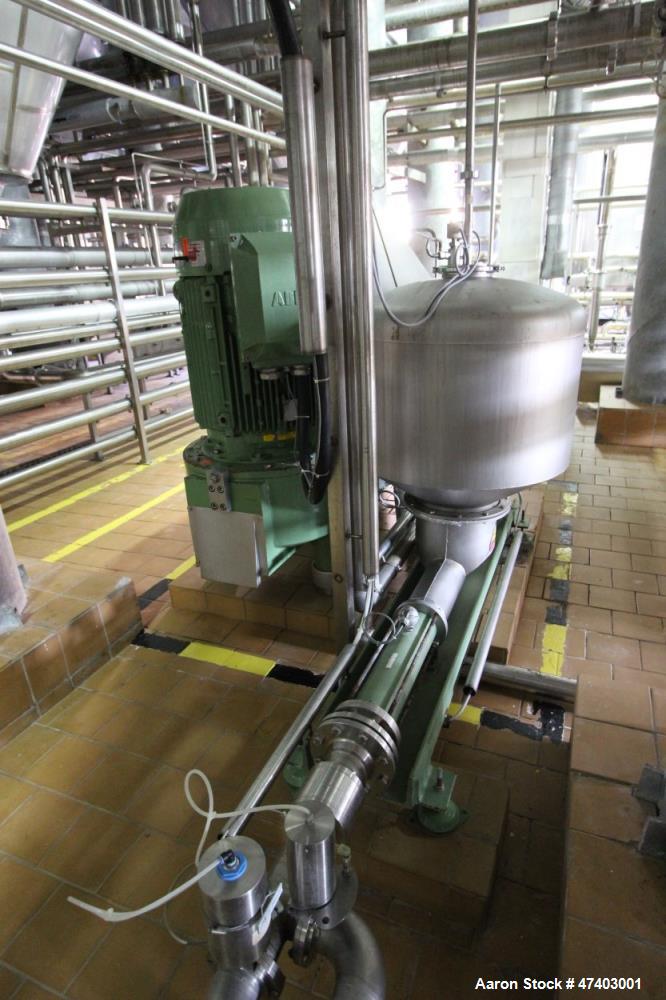 Used Westfalia GSE-200-06-777 Desludger Disc Centrifuge