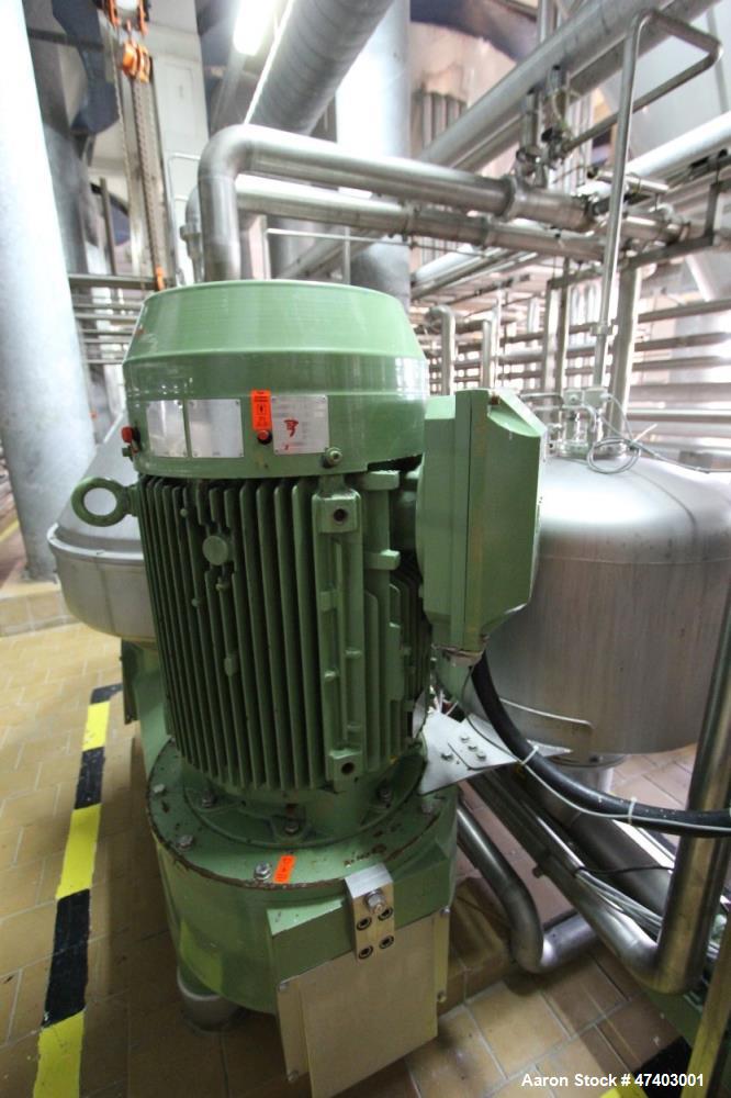 Used Westfalia GSE-200-06-777 Desludger Disc Centrifuge