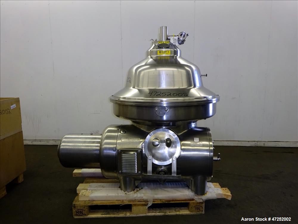 Used Westfalia MSA-100-01-076 Desludger Disc Centrifuge.