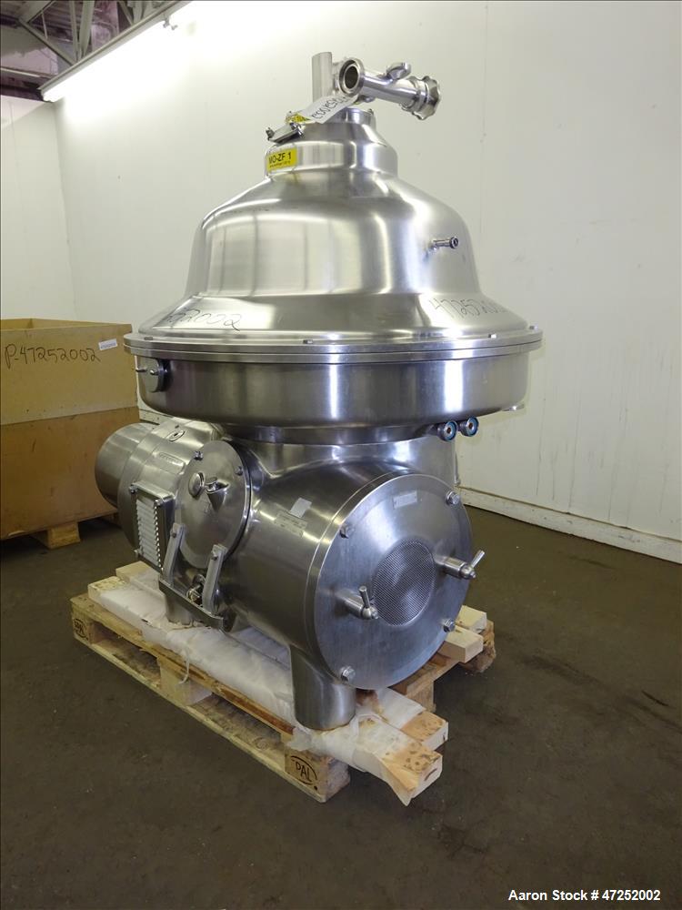 Used Westfalia MSA-100-01-076 Desludger Disc Centrifuge.