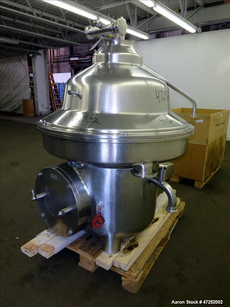 Used Westfalia MSA-100-01-076 Desludger Disc Centrifuge.
