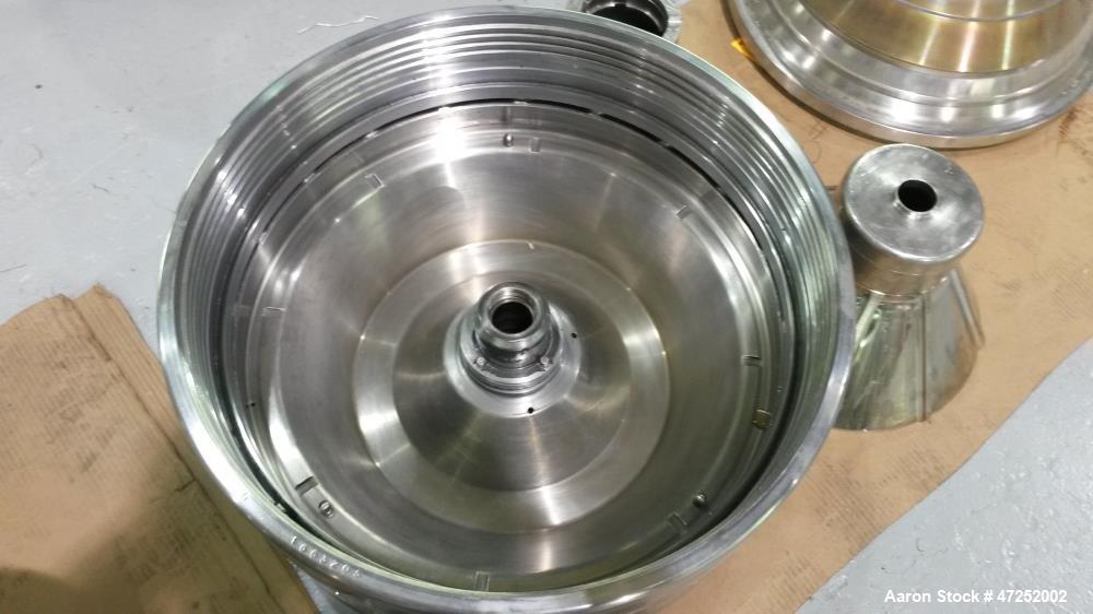 Used Westfalia MSA-100-01-076 Desludger Disc Centrifuge.