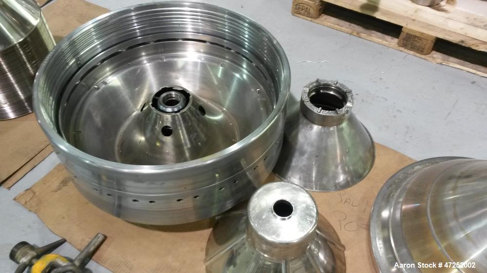 Used Westfalia MSA-100-01-076 Desludger Disc Centrifuge.