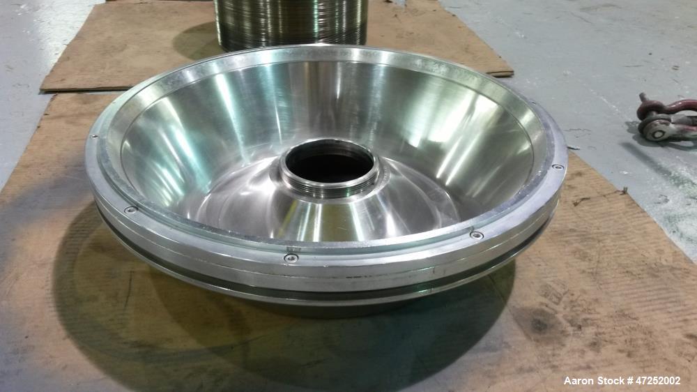 Used Westfalia MSA-100-01-076 Desludger Disc Centrifuge.