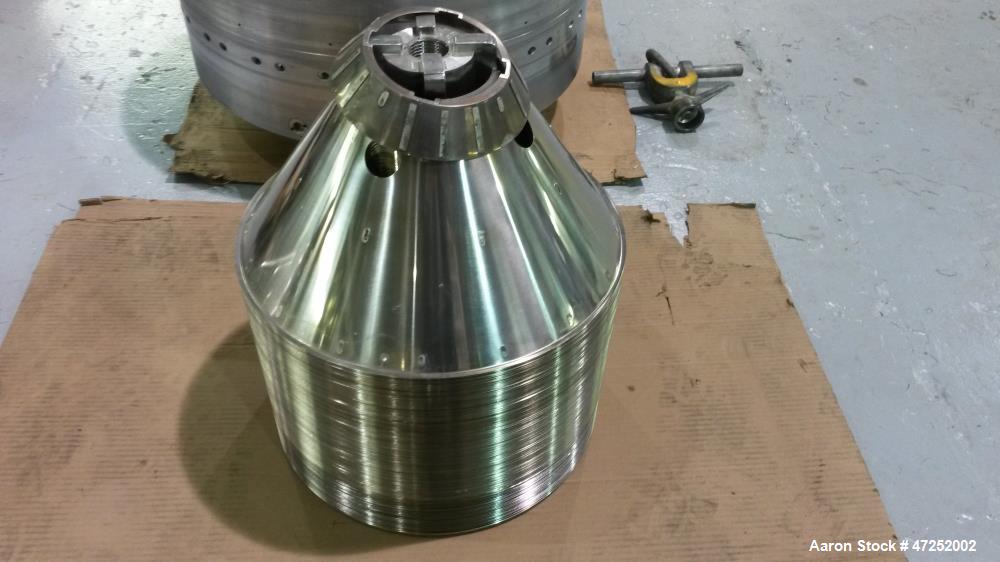 Used Westfalia MSA-100-01-076 Desludger Disc Centrifuge.