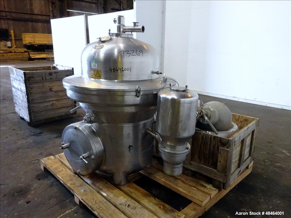 Used Westfalia MSA-100-01-076 Desludger Disc Centrifuge