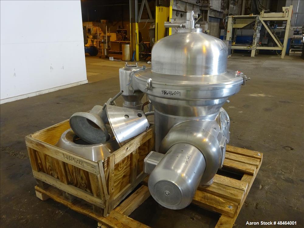 Used Westfalia MSA-100-01-076 Desludger Disc Centrifuge