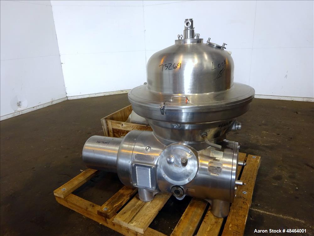 Used Westfalia MSA-100-01-076 Desludger Disc Centrifuge