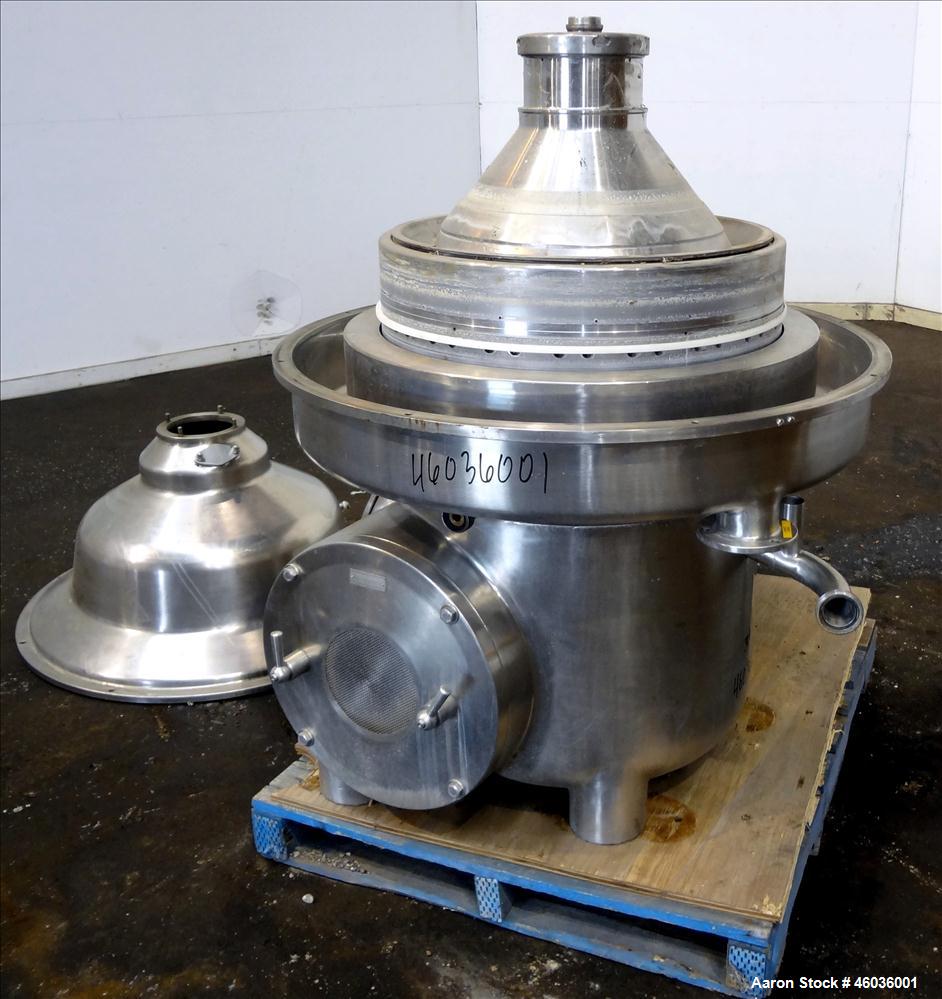 Used Westfalia MSA-120-01-076 Disc Centrifuge