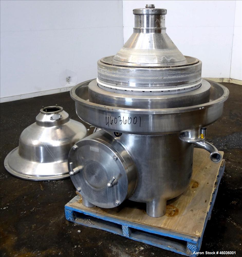 Used- Westfalia MSA-120-01-076 Disc Centrifuge