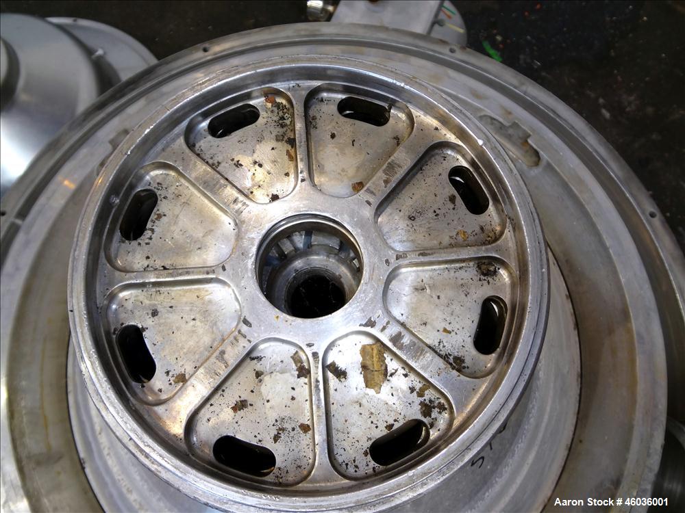 Used Westfalia MSA-120-01-076 Disc Centrifuge