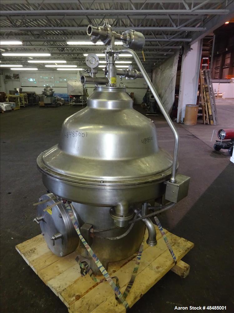 Used Westfalia MSA-120-01-076 Desludger Disc Centrifuge
