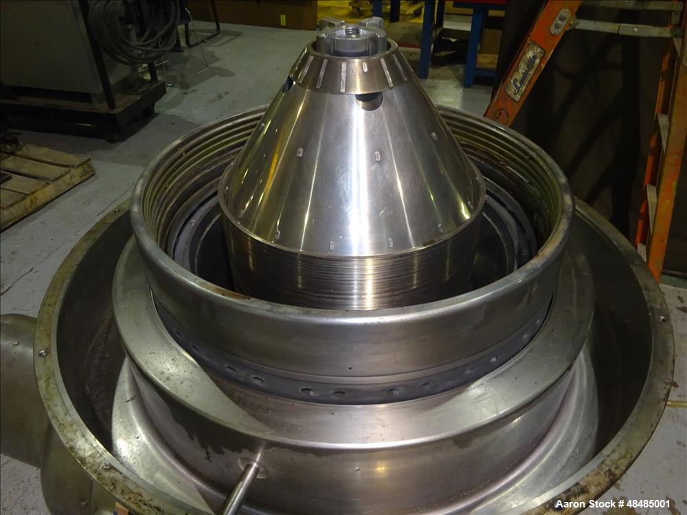 Used Westfalia MSA-120-01-076 Desludger Disc Centrifuge