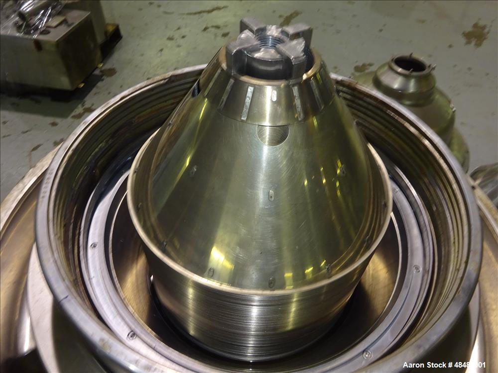 Used Westfalia MSA-120-01-076 Desludger Disc Centrifuge