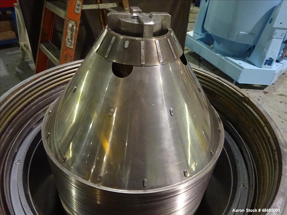 Used Westfalia MSA-120-01-076 Desludger Disc Centrifuge
