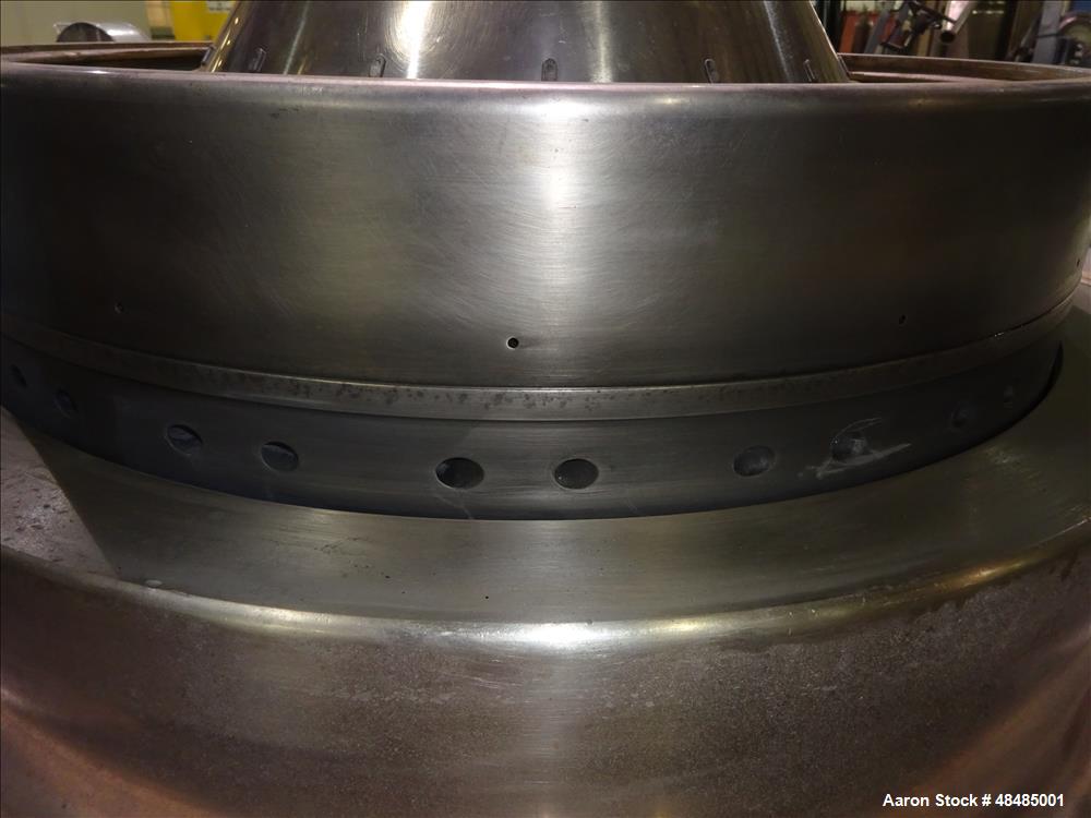 Used Westfalia MSA-120-01-076 Desludger Disc Centrifuge