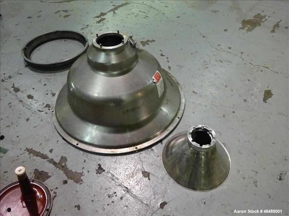 Used Westfalia MSA-120-01-076 Desludger Disc Centrifuge