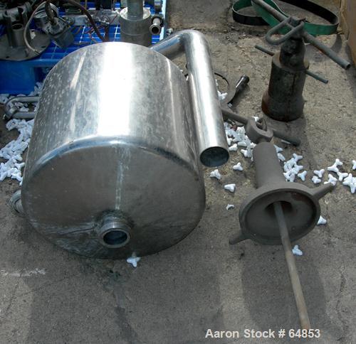 USED: Westfalia MSA-120-01-0076 desludger disc centrifuge. 316 stainless steel construction. Max bowl speed 4500 rpm, separator design, direct drive, 22 kw Loher A180LA-4XP drive motor 380/3/50, (1) ...