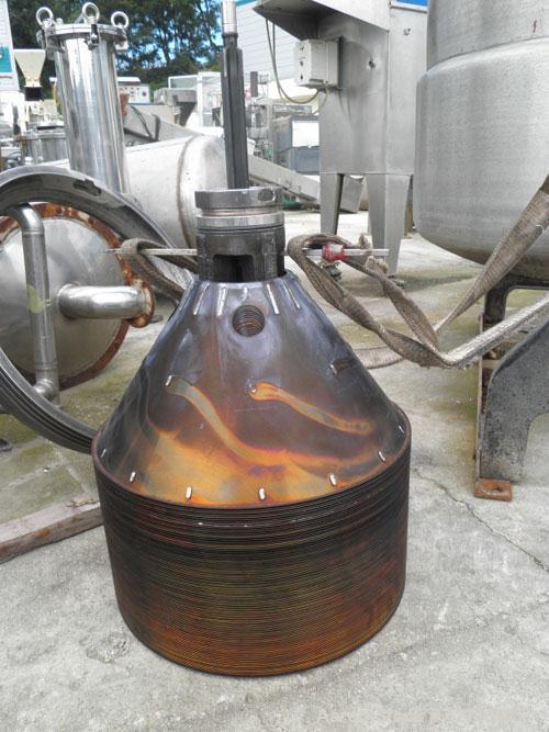 Used Stainless Steel Westfalia Desludger Disc Centrifuge, MSA-120-47-076