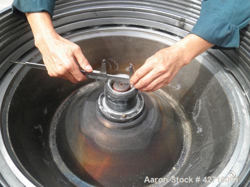 Used Stainless Steel Westfalia Desludger Disc Centrifuge, MSA-120-47-076