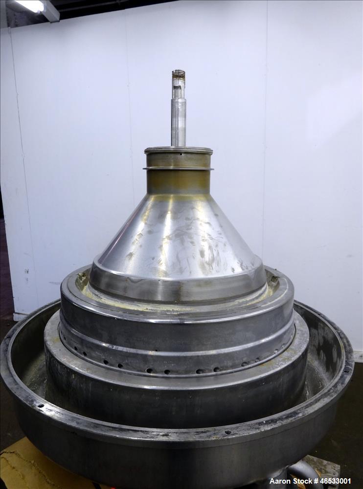 Used Westfalia MSA-200-01-076 Desludger Disc Centrifuge