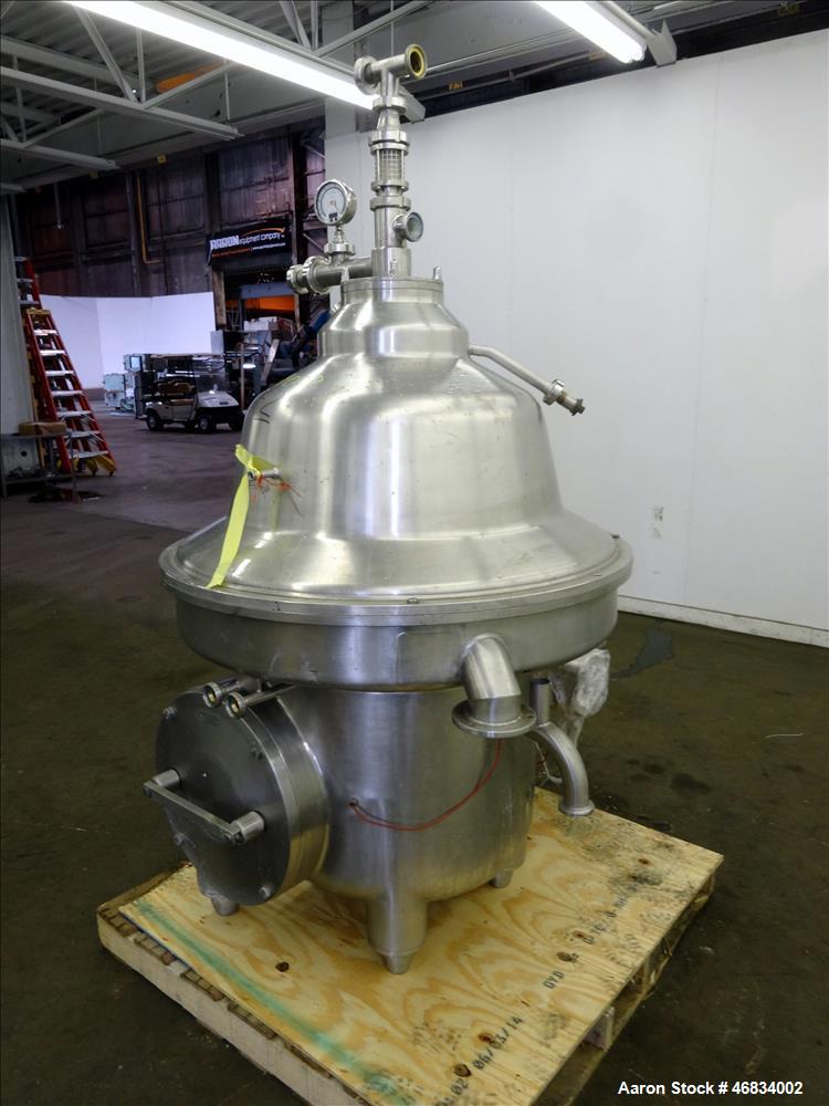 Used Westfalia MSD-200 Desludger Disc Centrifuge