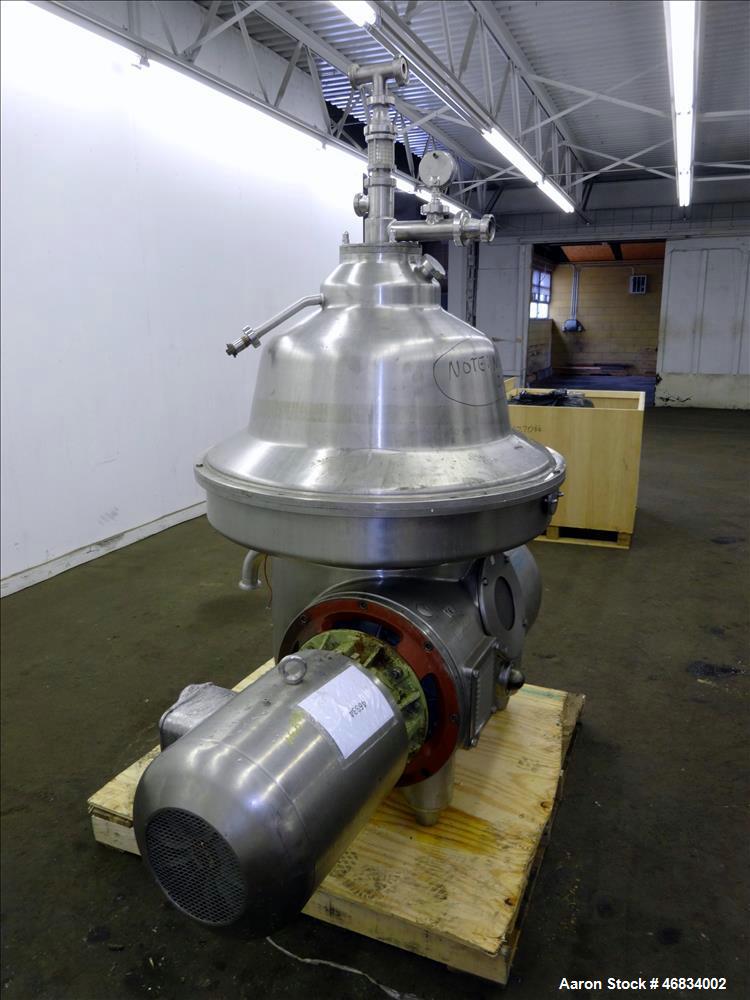 Used Westfalia MSD-200 Desludger Disc Centrifuge