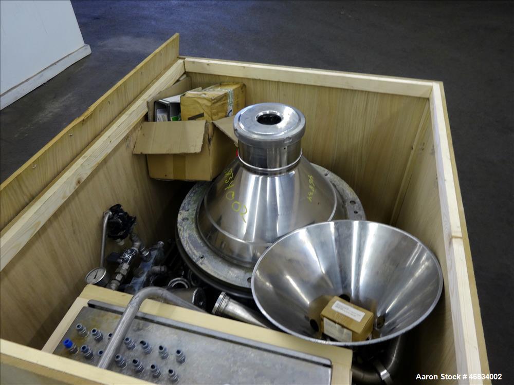 Used Westfalia MSD-200 Desludger Disc Centrifuge