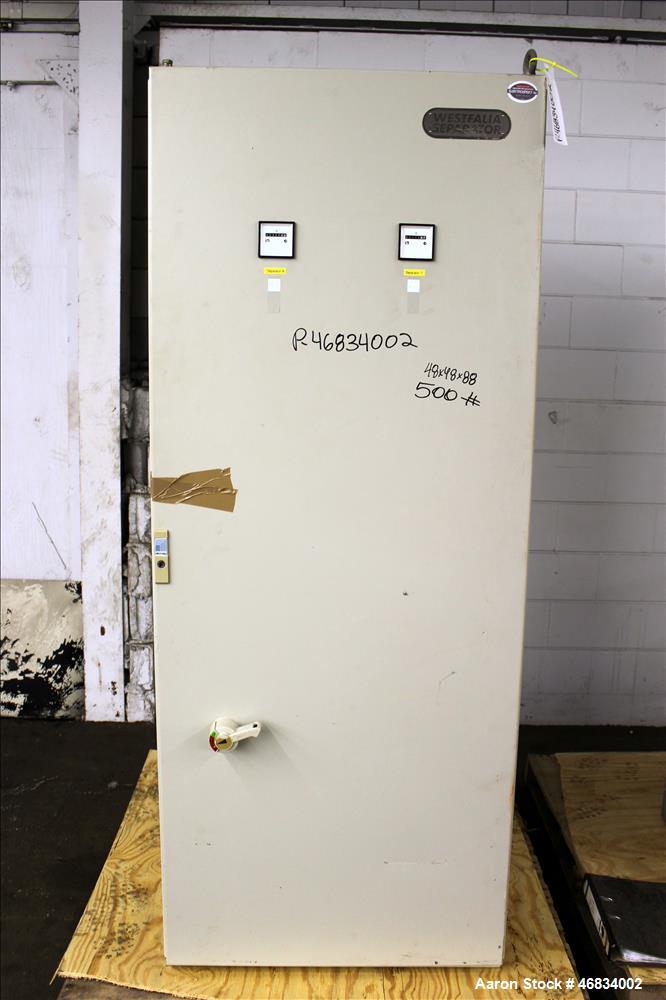 Used Westfalia MSD-200 Desludger Disc Centrifuge