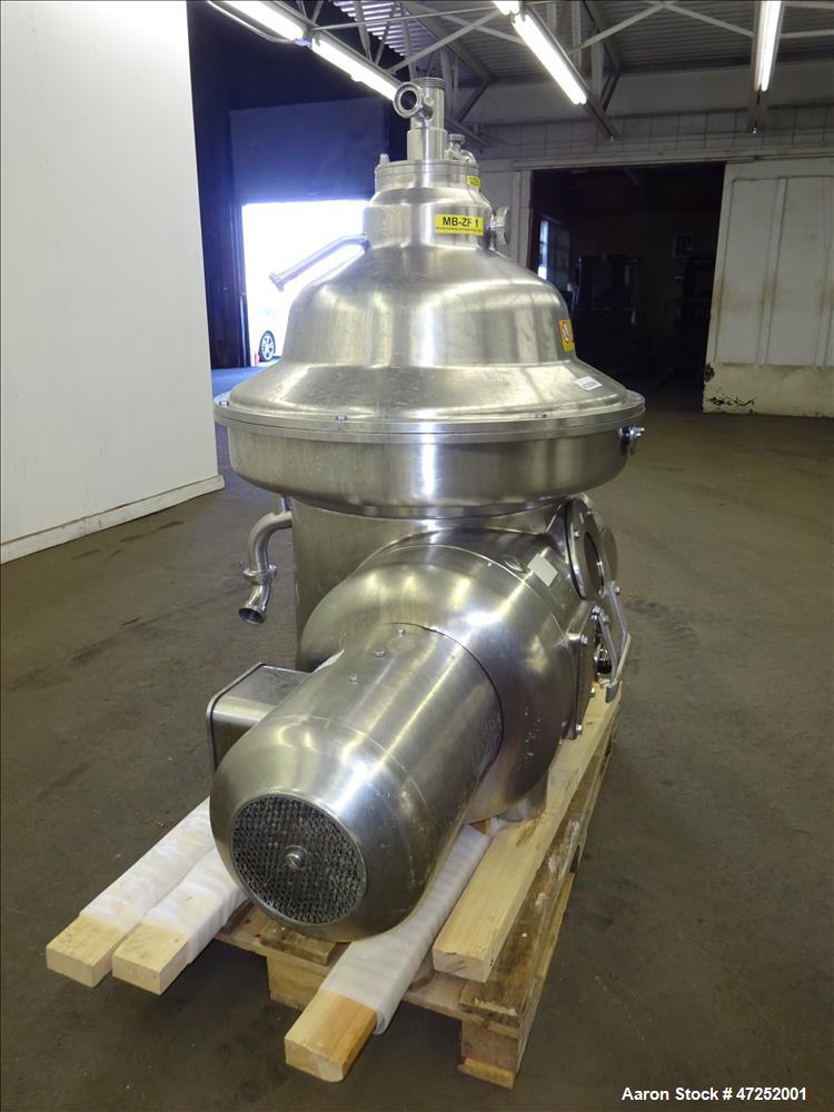 Used Westfalia MSD-90-01-076 Desludger Disc Centrifuge.