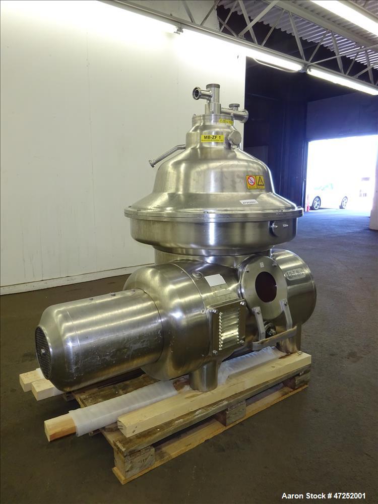Used Westfalia MSD-90-01-076 Desludger Disc Centrifuge.