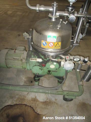 Westfalia NA-7-06-076 Desludger/Nozzle Disc Centrifuge