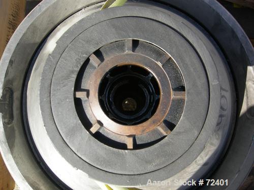 USED: Westfalia OSA-335-02-066 oil purifier disc centrifuge. Max bowl speed 6500 rpm, separator design, light phase centripetal pump, heavy phase gravity discharge, direct drive configuration, approx...