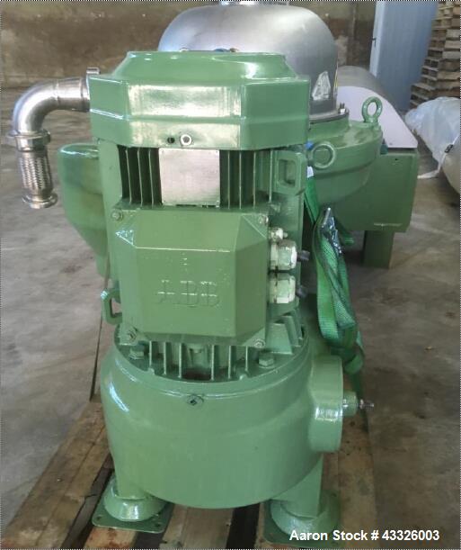 Used Westfalia OSD-30-03-007 Desludger Disc Centrifuge