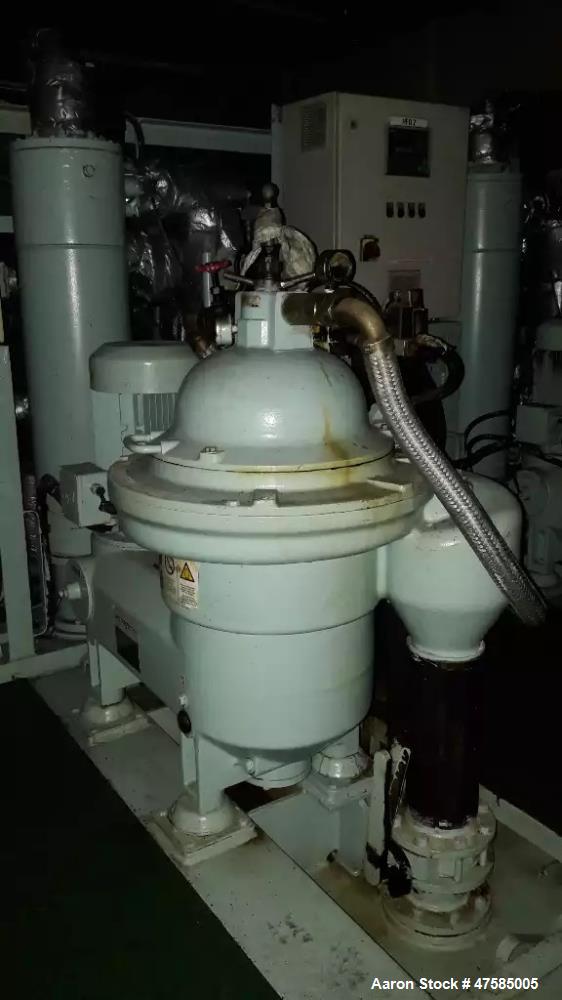 Used GEA/Westfalia OSD-35-0136-067/300 "Oil Purifier" Desludger Disc Centrifuge