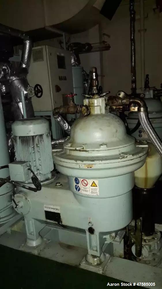Used GEA/Westfalia OSD-35-0136-067/300 "Oil Purifier" Desludger Disc Centrifuge