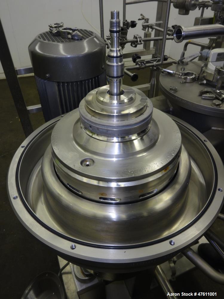 Used Westfalia PSC-5-06-177 Ultra Polishing Desludger Disc Centrifuge.