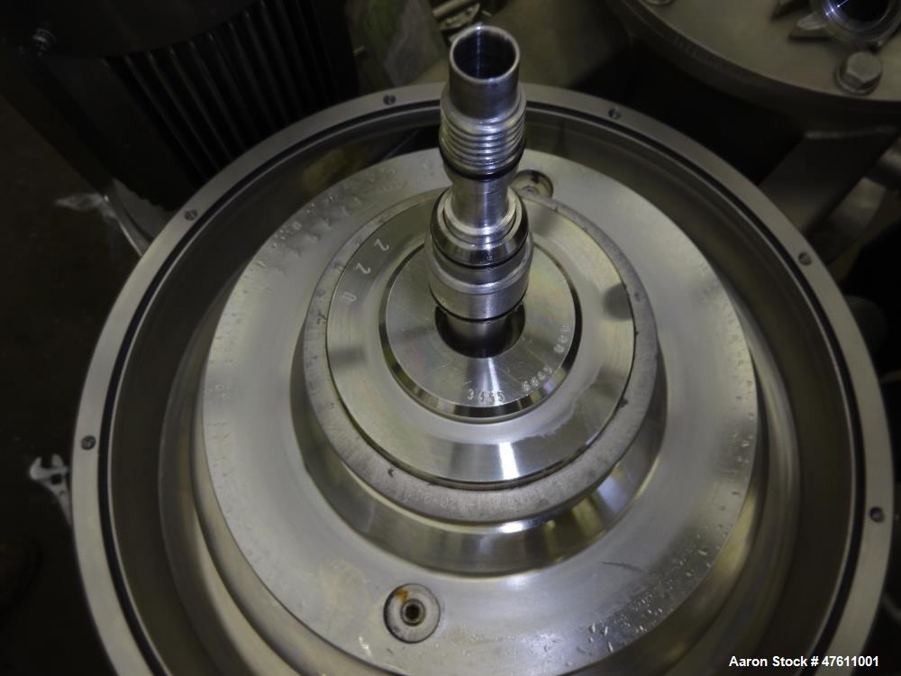 Used Westfalia PSC-5-06-177 Ultra Polishing Desludger Disc Centrifuge.
