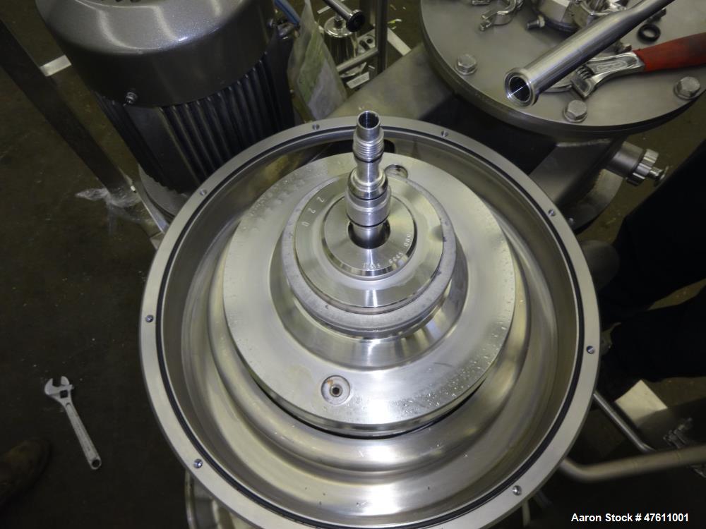 Used Westfalia PSC-5-06-177 Ultra Polishing Desludger Disc Centrifuge.