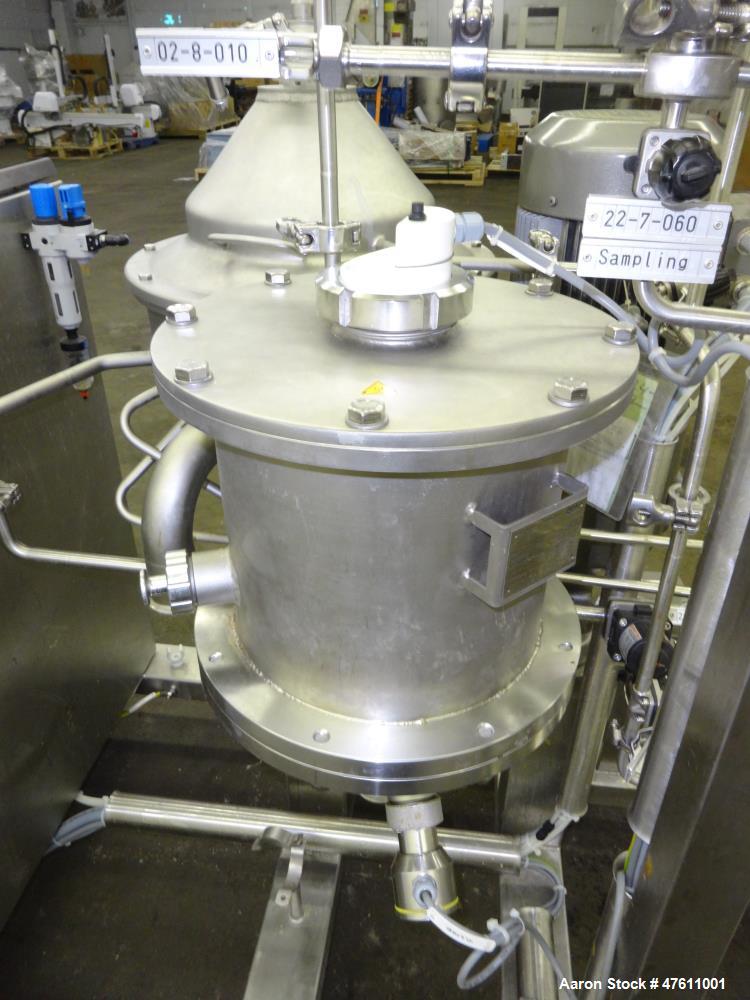 Used Westfalia PSC-5-06-177 Ultra Polishing Desludger Disc Centrifuge.